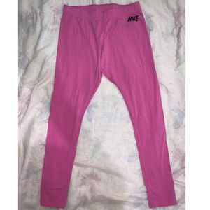 Pink Nike Leggings